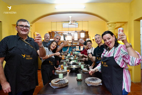 Hanoi Cooking Class: Pho/Bun Cha/Nem + Free Egg/ Salt Coffee