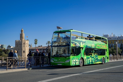 Sevilla: dubbeldekker met open dak bustour