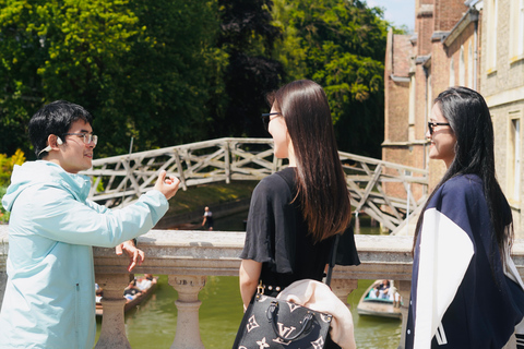 Cambridge PhD-Led Chinese Walking Tour + Kings College Entry PHD Student Chinese Walking Tour with King's College entry