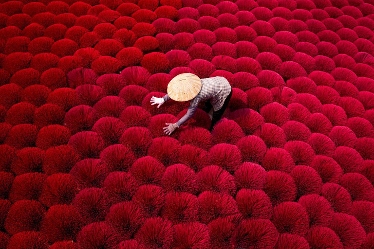 Hanoi: Incense Village & Hat Craft or Dau Pagoda SMALL GROUP SMALL GROUP: Stunning Incense Village & Hat Village - BEST