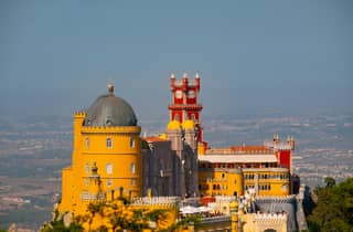 Ab Lissabon: Sintra-Halbtagestour mit Tickets für den Pena-Palast
