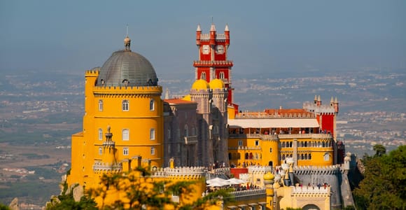 Ab Lissabon: Sintra-Halbtagestour mit Tickets für den Pena-Palast