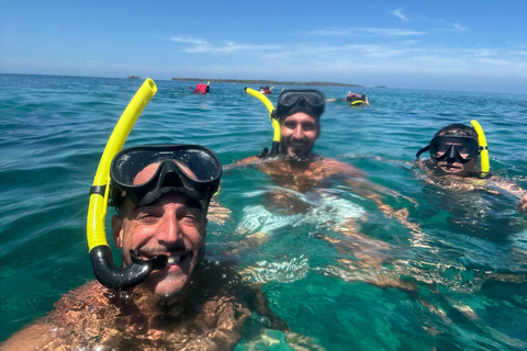 Sightseeing tour of the Rosario Islands (snorkeling, lunch and raccoons)