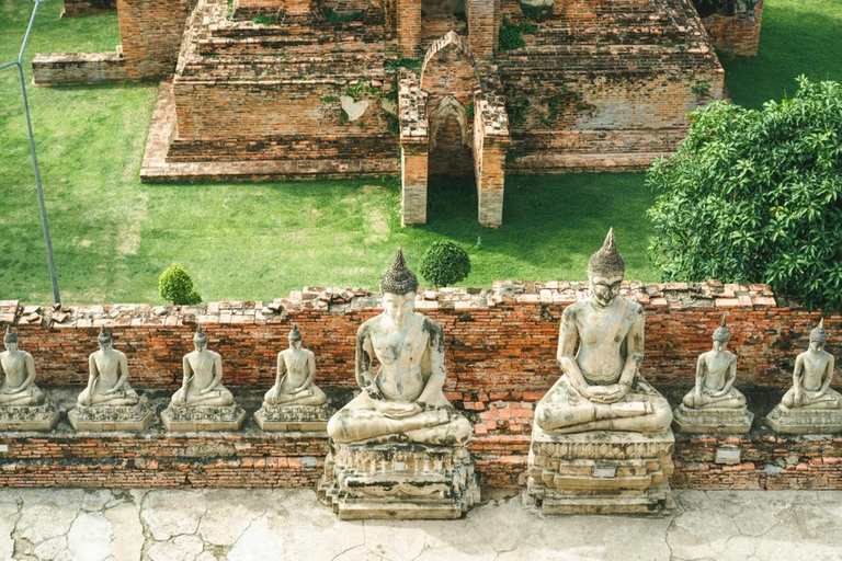 Bangkok: Ayutthaya Temples Day Trip with Sunset Cruise