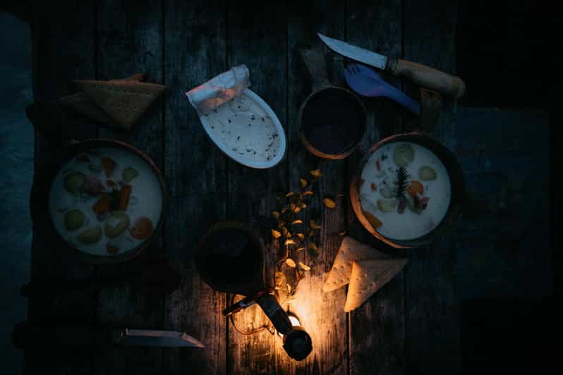 Levi Sauna Experience, Fishing, Dinner and Northern Lights GetYourGuide