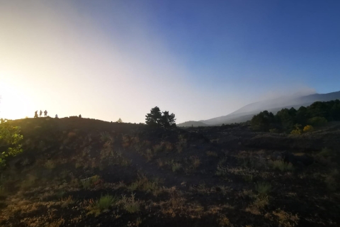 Vanuit Taormina: excursie naar de Etna bij zonsondergangTour in het Spaans