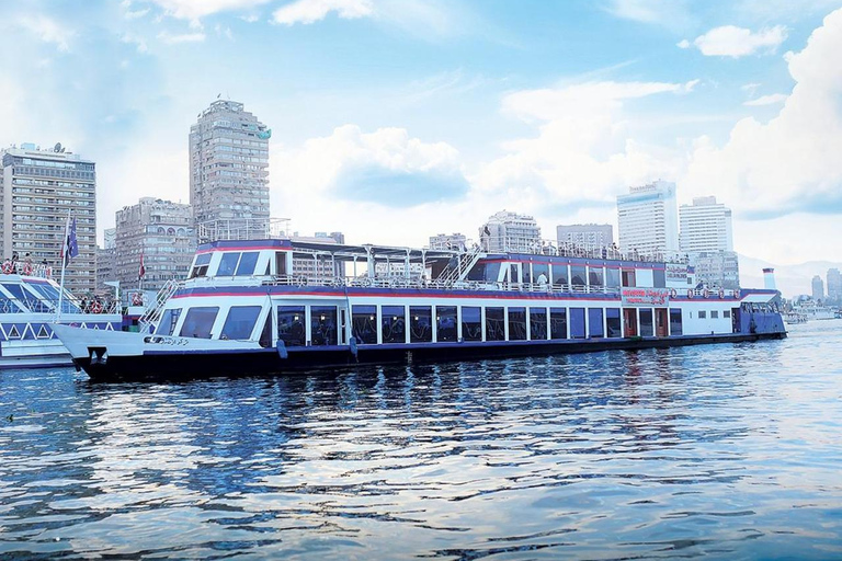 Cairo: Opal Nile Romantic Dinner Cruise & Live Entertainment Including Transfer (Pickup & Drop-off)