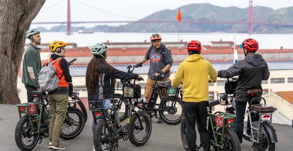 San Francisco: Golden Gate Bridge nach Sausalito Bike Tour