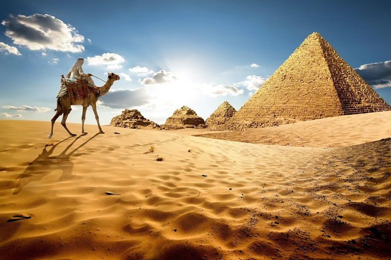 Sharm El Sheikh: Cairo 2-Day with Luxury Pyramids View Stay Day 1 Pyramids & GُEM Day 2 Memphis, Saqqara & Old Cairo ✨