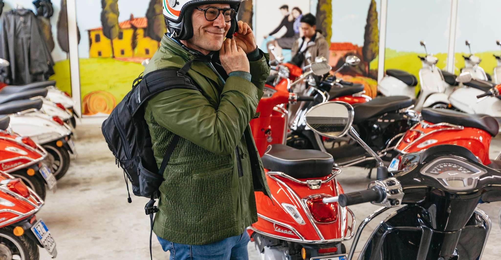 From Florence: Tuscan Countryside Vespa Tour with Tastings photo 6