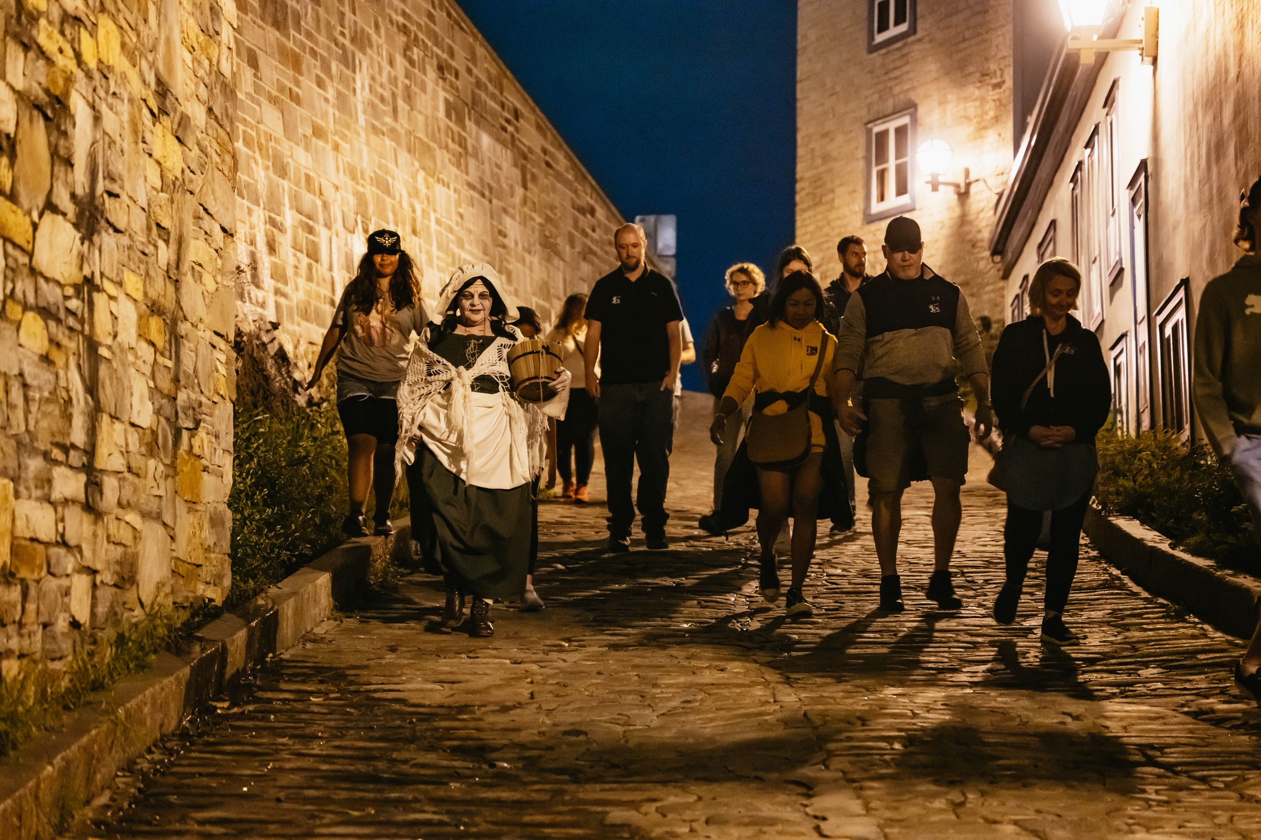 Quebec Interactive Street Theatre: "Verbrechen in Neufrankreich"