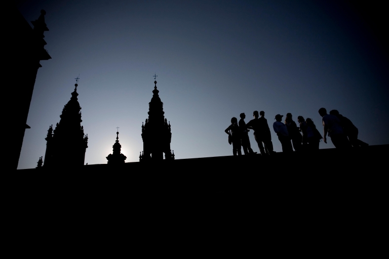 Visite de la cathédrale de Santiago avec les toits et le portique de la GloriaVisite complète de la cathédrale de Santiago