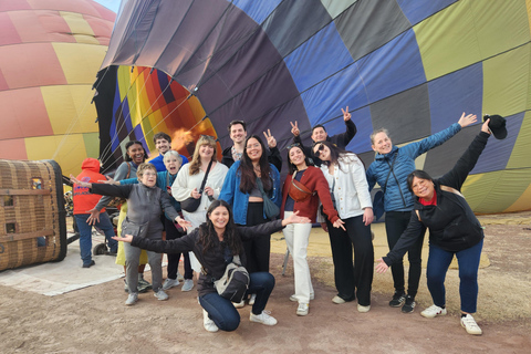 MONGOLFIERA + TOUR GUIDATO NEL CIELO + COLAZIONE IN GROTTA