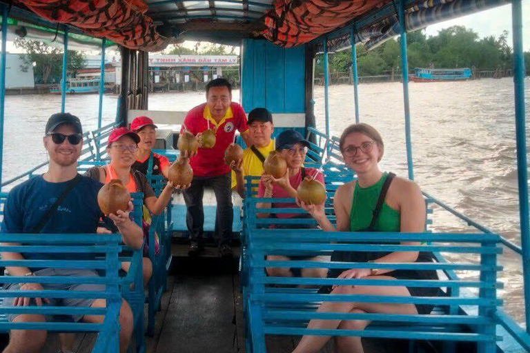 From HCM: Cu Chi Tunnel &amp; Mekong Delta Full Day TourPrivate Tour Luxury for group 10 people