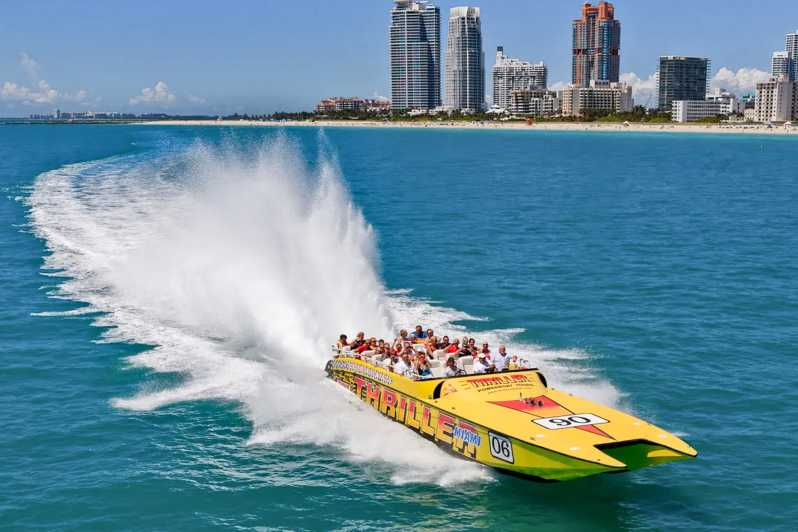 Miami: Passeio turístico em lancha rápida
