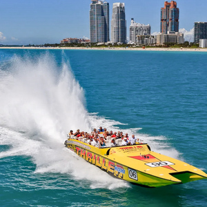 Miami: Sightseeing Speedboat Tour
