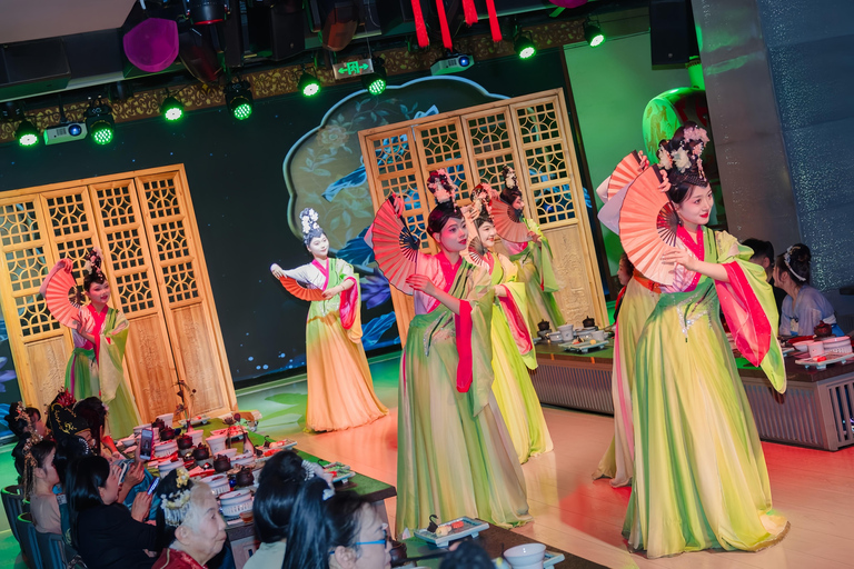 Suzhou: Jiangnan Garden Dining Experience with Pingtan Show Regular Seat + Makeup （plz to book 2 days in advance）