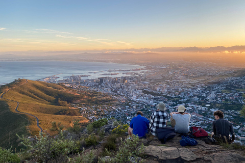 Excursión a Lion&#039;s Head: Ciudad del Cabo - Excursión al amanecer o al atardecerTour privado - Amanecer o Atardecer con servicio de recogida y regreso