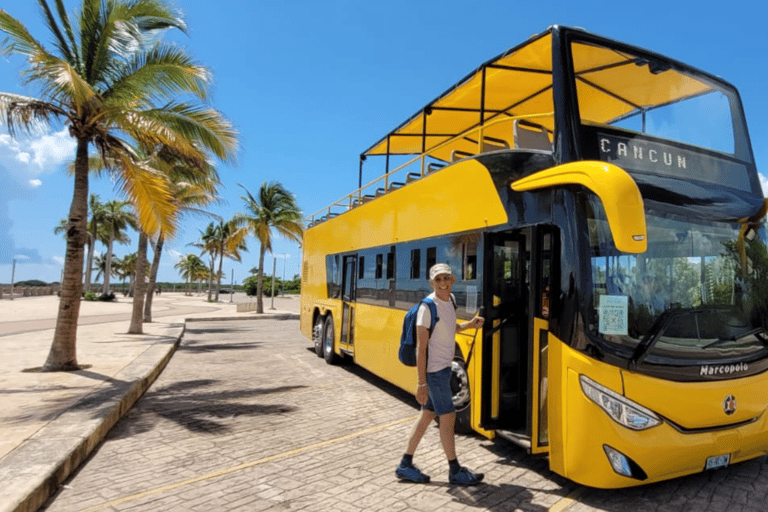 Cancún: tour guiado con compras y cata de tequilaTour desde lugares de encuentro en Cancún