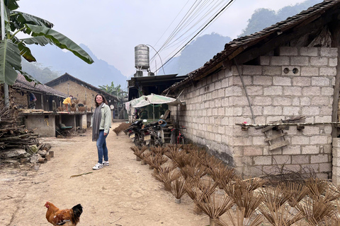 Från Ha Noi: 3-dagars Cao Bang Loop Tour Besök lokal by