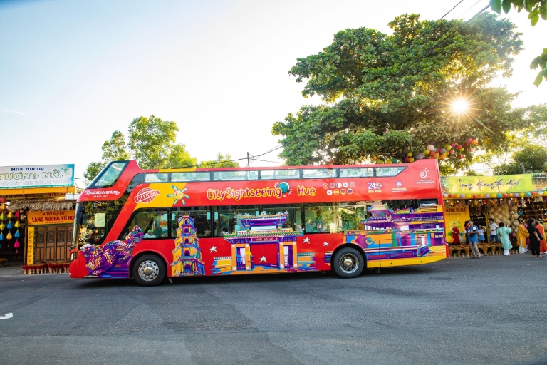 Hue: Zwiedzanie miasta Hop-On Hop-Off Bus TourHue: 48-godzinna wycieczka autobusowa Hop-On Hop-Off