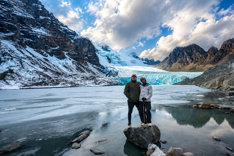 Private 4x4 & Trek: Touch Ventanani Glacier (5,010m) La Paz Private 4x4 & Trek: Ventanani Glacier 5010 m+ Andean snack