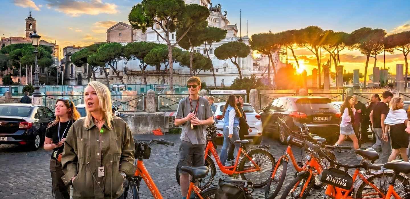 Rom: Top 10 Highlights geführte Tour mit dem Fahrrad oder E-Bike Rom: Top 10 Highlights geführte Tour mit dem Fahrrad oder E-Bike
