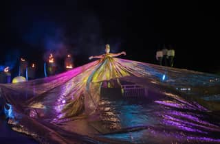 Bangkok: Sala Lakorn Abendbuffet & Thai-Theater-Show
