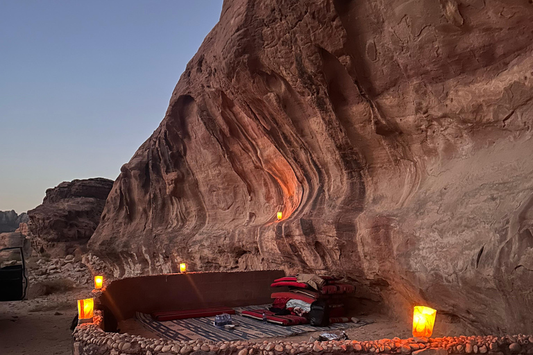 Wadi Rum Jeep Tour – Choose Duration, With or Without Stay 3-Hour Wadi Rum Jeep Tour