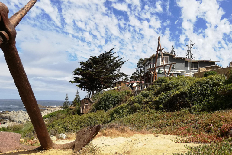 Santiago : Parc du Tricao, Isla Negra et maison de Pablo NerudaLieu de rendez-vous Plaza de Armas