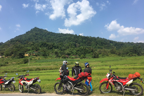 Excursão de motocicleta de 10 dias pela trilha de Ho Chi Minh saindo de Hanói