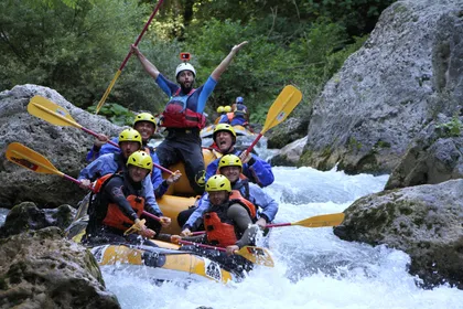 Pollino Park: Rafting in der Lao-Schlucht