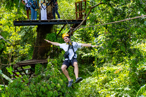 Phuket: Flying Hanuman Zipline Adventure SD4: Epic Adventure with Elephant Jungle