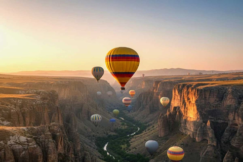 Cappadocia: Ihlara Canyon Sunrise Hot Air Balloon Flight
