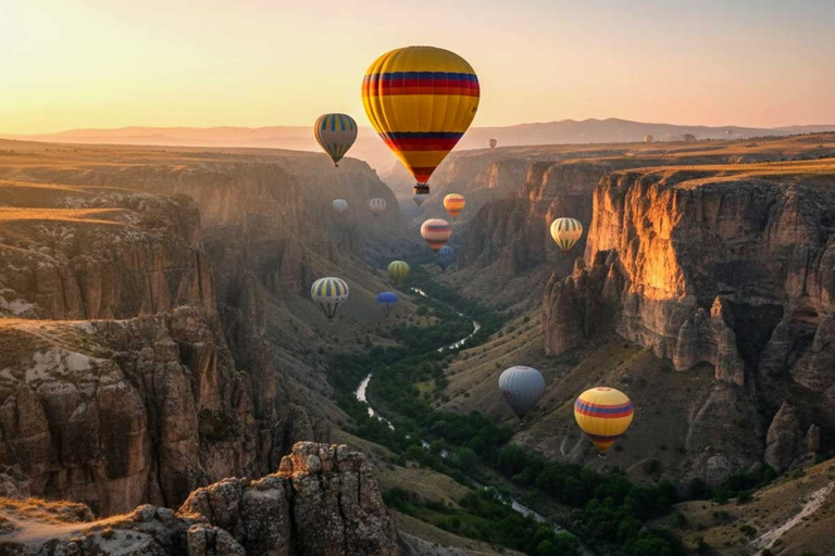 Cappadocia: Ihlara Canyon Sunrise Hot Air Balloon Flight