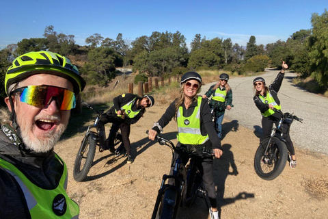 Griffith Park: Wild Backside: tour in e-bike di 3 ore per piccoli gruppiTour PUBBLICO in e-bike nel Wild Backside del Parco Griffith