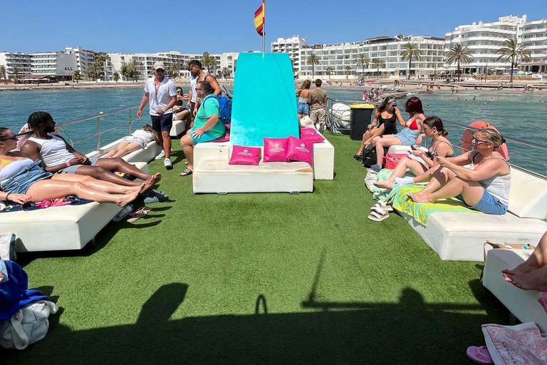 Ibiza: Formentera Cruise with Paella, Open Bar & Swim Stop