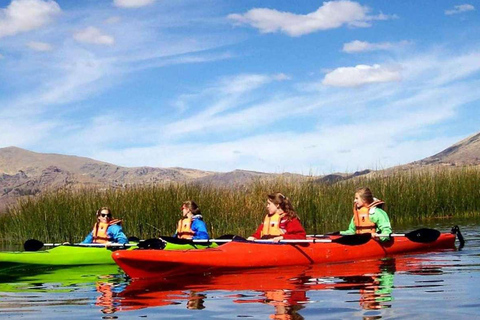From Puno || Kayak tour to the Uros Islands || 4 hours ||