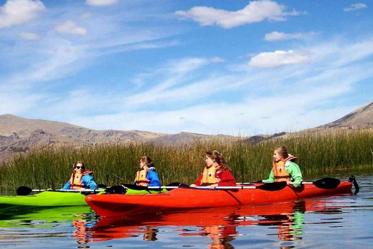 From Puno || Kayak tour to the Uros Islands || 4 hours ||