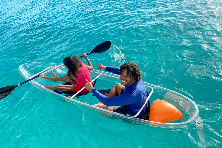 Barbados: Pontoon Boat Charter with Multiple Watersports