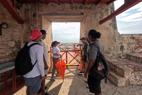 Cartagena: tour del Castello di San Felipe e di San Diego con biglietti inclusi