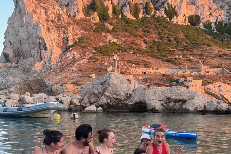 Marseille : stand-up paddle tour - découverte des calanquesExploration 2h