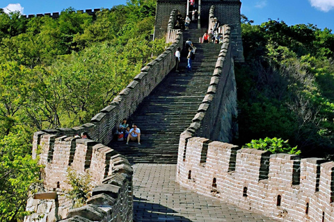 Tour per piccoli gruppi di escursionisti dalla Grande Muraglia di Jiankou a Mutianyu