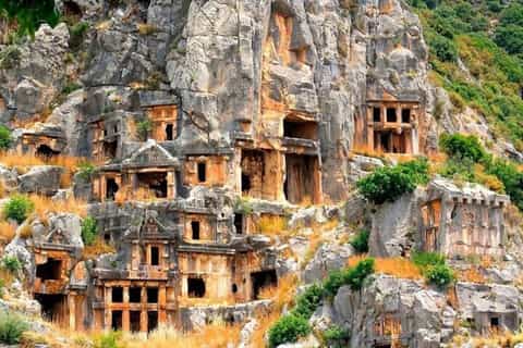 Antalya : cite engloutie de Kekova, Demre et Myra