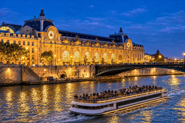 Paris Night Lights Cruise with the Mythic Bateaux-Mouches®