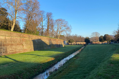 Tour di Lucca e Pisa + degustazione di vini dal porto di LivornoEscursione di un giorno a Lucca + degustazione dal porto di Livorno