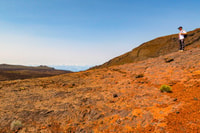 Group hike on the Plaine des Sables, Piton de la Fournaise - Housity