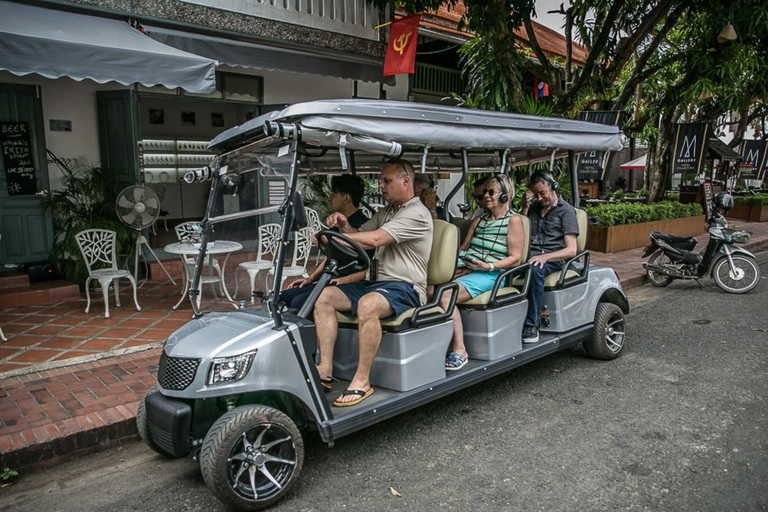 Luang Prabang First Day: EV City Tour & Sunset Cruise