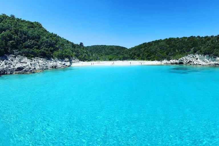 From Lefkimmi: Paxos Antipaxos & Blue Caves Speedboat Cruise