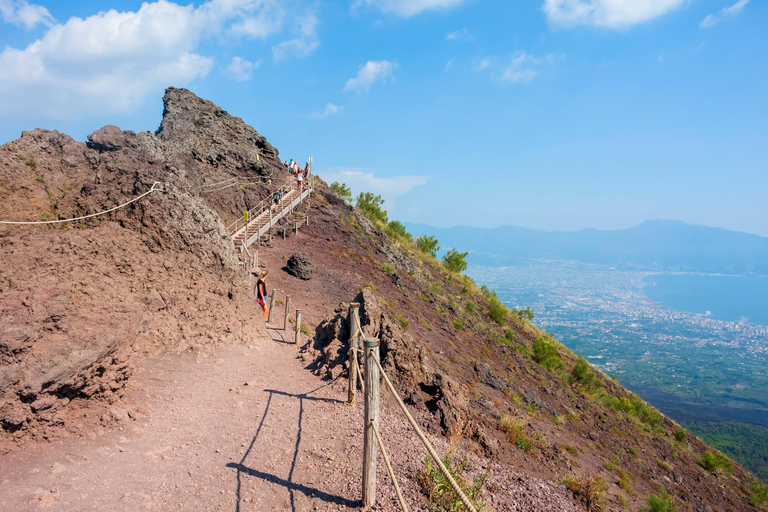 Desde Nápoles: Excursión de un día a Pompeya y el Vesubio